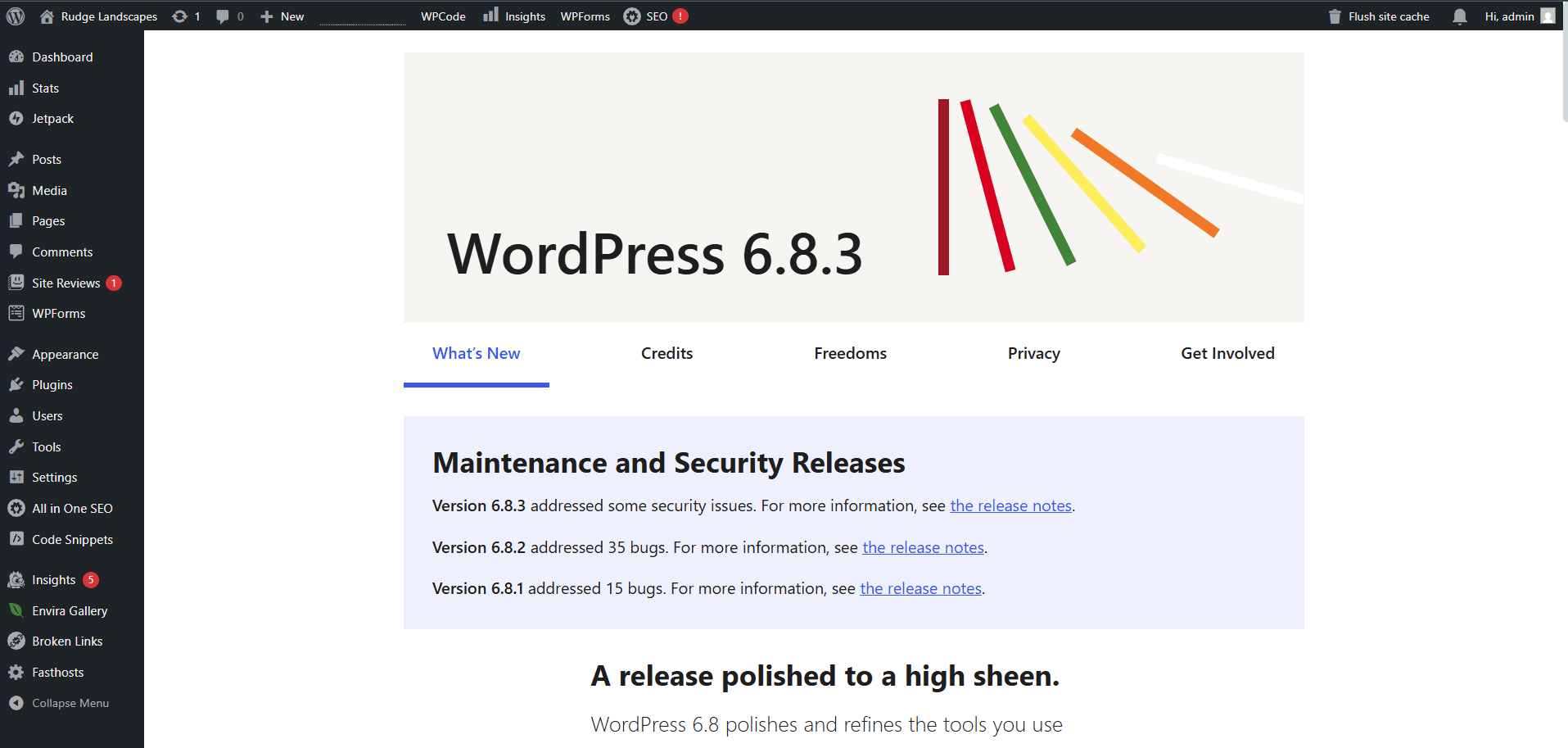 Rudge Landscapes Sitemap